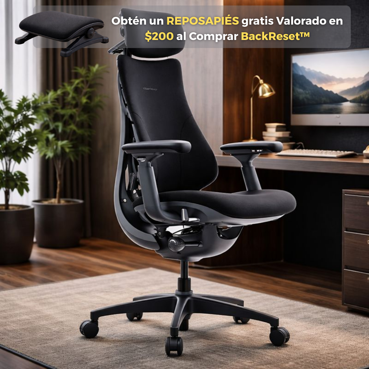 Silla Ergonómica BackReset™